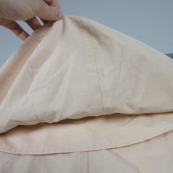 J Crew New Perfect Women's Lightweight Hooded Jacket Zip Front Ivory L Large 676 - Picture 11 of 14